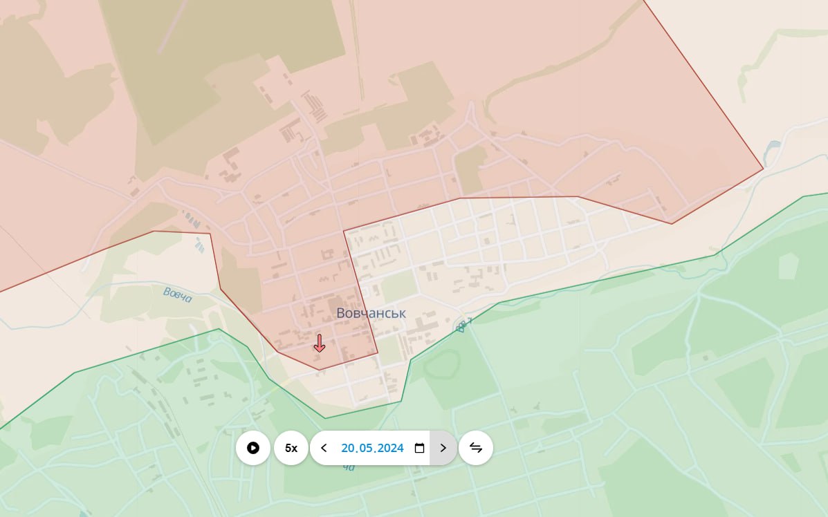 Россияне продвинулись в Волчанске и возле Стельмаховки в Харьковской области, - Deep State